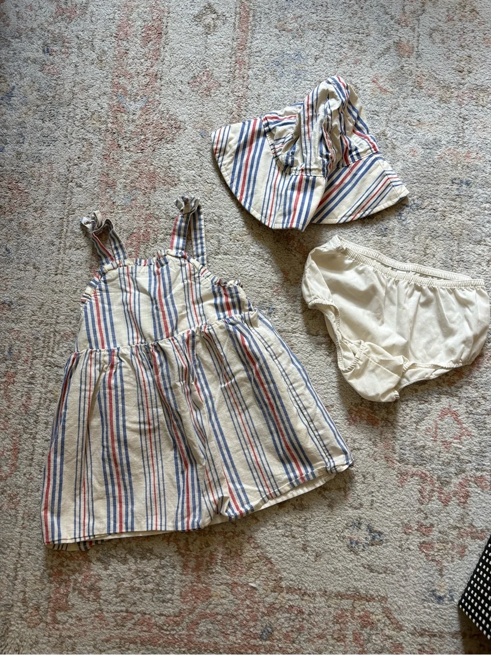 Cat & Jack striped 3-piece outfit